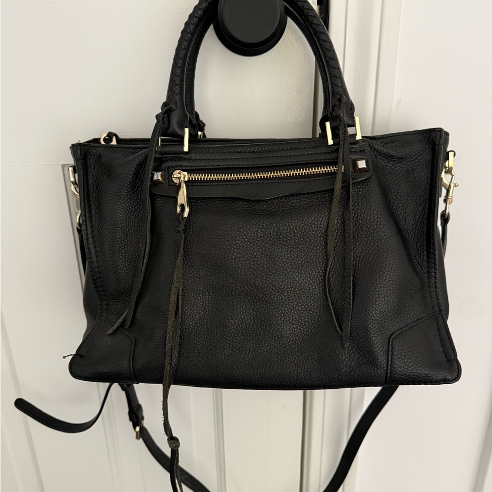 Rebecca Minkoff Regan Black Satchel Bag